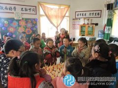 納溪區(qū)打古小學：生日燭光  點亮留守兒